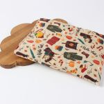 Otulacz na książki "Wieczór przy kominku" - 