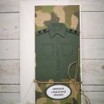 Gratulacje z okazji promocji oficerskiej-dwie gwiazdki - kartka dla oficera