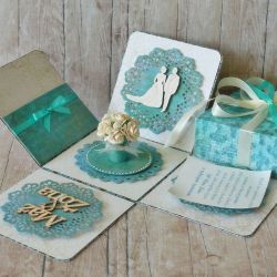 Pudełko niespodzianka z okazji ślubu