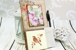 Notes na lodówkę -różany ogród