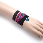 Skórzana bransoletka Black Black - 