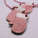 Ceramiczny pierniczek rękawiczka - 