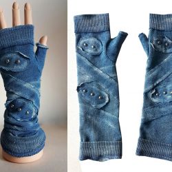 Rękawiczki niebieskie, ćwieki
