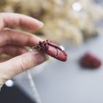 Anatomiczne serce naszyjnik - 