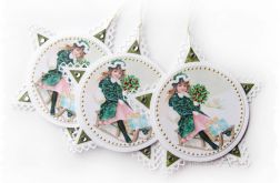 Zawieszka - karnecik - bilecik GWIAZDKA