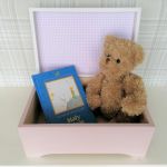 Drewniane pudełko dla dziewczynki- Ps45 - prezent dla dziewczynki