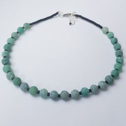 Naszyjnik Agat Trawiony