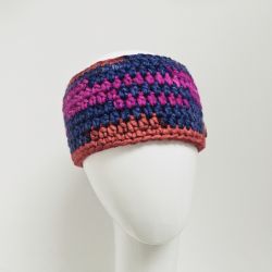 Szeroka opaska na uszy multikolor