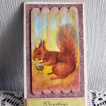 Kartka z uroczą wiewiórką - Urocza wiewiórka