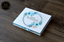 Podziękowanie komunijne pudełko na Merci Bł.