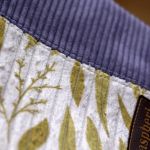 Patchworkowa kosmetyczka MAXI sztruks - 