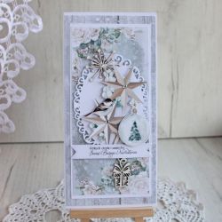 Kartka Boże Narodzenie VintageChristm1 GOTOWA Kartka Boże Narodzenie VintageChristm1 GOTOWA
