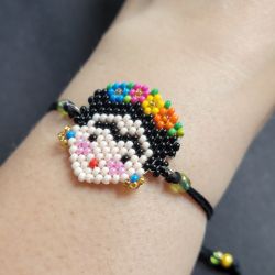 Bransoletka na sznurku Frida z koralików Preciosa Bransoletka na sznurku Frida z koralików Preciosa