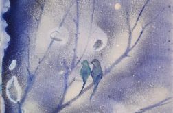 Nasze Randez-Vous, blue, 50x40x2 cm