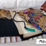 Otulacz / etui na książkę ~ tęczowe mandale - 