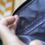 Kopertówka welurowa handmade ważki – unikatowa torebka crosserka - 