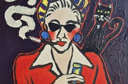 Obraz ostatni łyk przed końcem świata