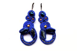 Cobalt Leaves kolczyki sutasz Cobalt Leaves kolczyki sutasz
