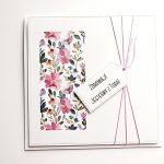 Kartka z życzeniami zdrowia Jesteśmy z Tobą - Kartka handmade życzenia powrotu do zdrowia