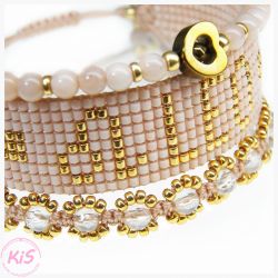 ZESTAW BRANSOLETEK Z ZODIAKIEM KiS LEW TRIO