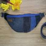 Nerka classic granatowy patchwork  - Widok z przodu