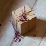 Świeca sojowa o zapachu Geranium i Bergamoty - Pudełko prezentowe