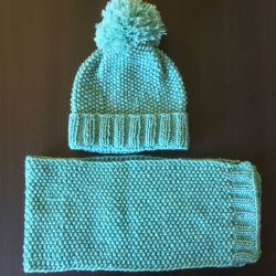 Zimowy komplet dla dziecka czapka i szalik