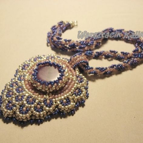 Naszyjnik z pająkiem