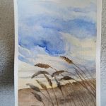 Pejzaż-akwarela formatu -A5 - 