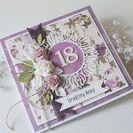 Kartka urodzinowa na "18" v.3 - 18 ciemna3
