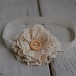 Opaska niemowlęca - Koronkowiec - 