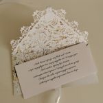Kartka ślubna kopertówka kopertowa floral VI - życzenia