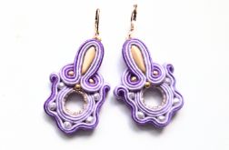 Lilac kolczyki sutasz
