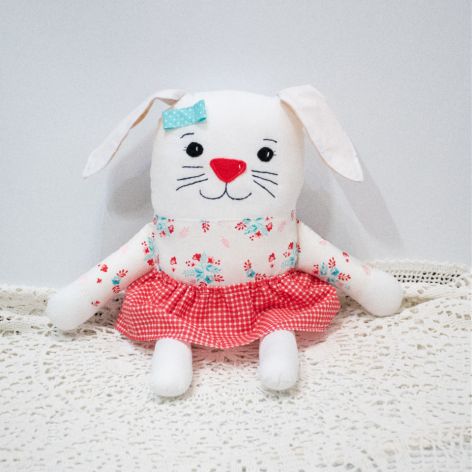 Zakręcony królik - Kasia - 39 cm