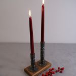 Świecznik Loftowy 2-ramienny F002_1-W1 Loft - Świecznik Loftowy F002_1-W1 Loft