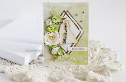 Kartka ślubna w pudełku, 445