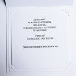 Delikatna kartka ślubna z różami handmade - Personalizowana kartka ślubna