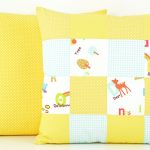 Poduszka komplet dekoracyjny patchwork 2 szt. - 