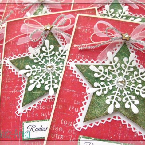 Kartka świąteczna z gwiazdką 3