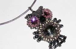 mała sowa rivoli Swarovskiego