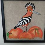 Dudek na pomarańczach/obraz/ - 