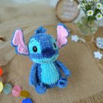 Maskotka Stitch, Zabawka pluszowa Stitch, Prezent dla dziecka - Stitch jest wykonany z włóczki pluszowej.