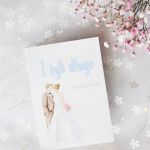 Kartka ślubna | Urocza kartka na ślub - 