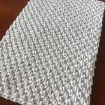 Bieżnik ręcznie robiony,obrus na stół mech ,35x120cm 5mm. - 