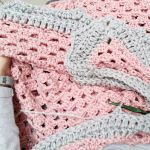 Chusta zimowa Chunky Granny Powder - 