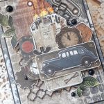 Kartka męska do pudełka - Z boku