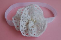 Opaska niemowlęca - "W koronkowym chruśniaku"