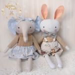 Słonik Wiki przytulanka, prezent GOTOWY - 