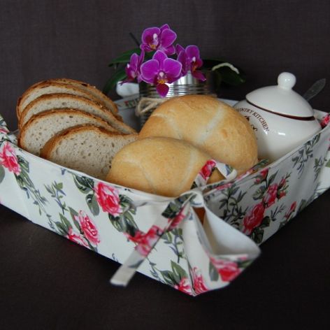 Koszyk na pieczywo "Angielskie róże"