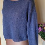 Sweterek letni " piórkowy" - sweter"mgiełka"